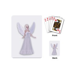 Beautiful Fairy Nymph Faerie Fairytale Playing Cards (mini) by goldenjackal