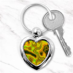 Abstract Key Chain (heart) by Siebenhuehner