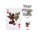 fairy nymph faerie Playing Cards 54 Designs (Mini) Front - Heart9