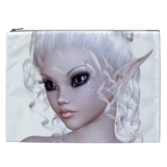 Fairy Elfin Elf Nymph Faerie Cosmetic Bag (xxl) by goldenjackal