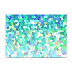 Mosaic Sparkley 1 A4 Sticker 10 Pack by MedusArt