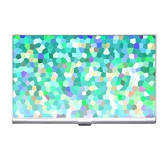 Mosaic Sparkley 1 Business Card Holder by MedusArt