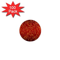 Glitter 3 1  Mini Button Magnet (100 Pack) by MedusArt