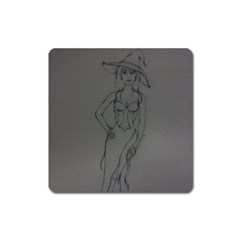 Witchy Magnet (square) by WispsofFantasy