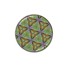 Elegant Retro Art Golf Ball Marker (for Hat Clip) by Colorfulart23
