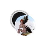Fairy Sitting On A Mushroom 1.75  Button Magnet Front