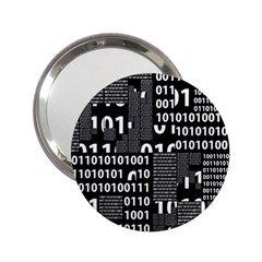 Beauty Of Binary Handbag Mirror (2 25 ) by StuffOrSomething