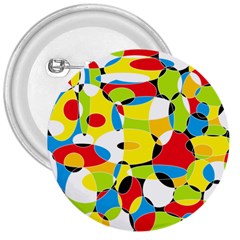 Interlocking Circles 3  Button by StuffOrSomething