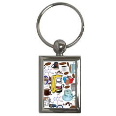 Just Bring Me Coffee Key Chain (rectangle) by StuffOrSomething