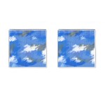 Abstract Clouds Cufflinks (Square) Front(Pair)