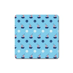 Summer Sailing Magnet (square) by StuffOrSomething