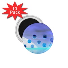 Moonlight Wonder, Abstract Journey To The Unknown 1 75  Button Magnet (10 Pack) by DianeClancy