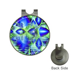 Irish Dream Under Abstract Cobalt Blue Skies Hat Clip With Golf Ball Marker by DianeClancy
