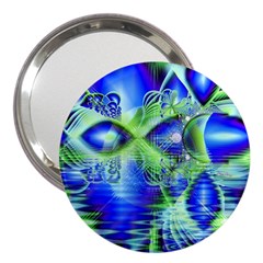 Irish Dream Under Abstract Cobalt Blue Skies 3  Handbag Mirror by DianeClancy
