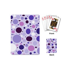 Passion For Purple Playing Cards (mini) by StuffOrSomething