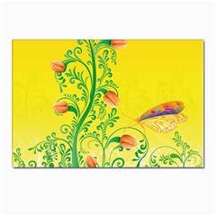 Whimsical Tulips Postcard 4 x 6  (10 Pack) by StuffOrSomething