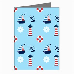 Sailing The Bay Greeting Card (8 Pack) by StuffOrSomething