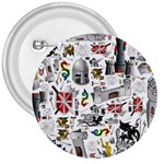 Medieval Mash Up 3  Button Front