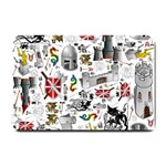 Medieval Mash Up Small Door Mat 24 x16  Door Mat