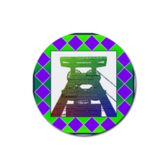 Mine Drink Coaster (round) by Siebenhuehner