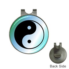 Ying Yang  Hat Clip With Golf Ball Marker by Siebenhuehner