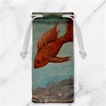Gold Fish Jewelry Bag Front