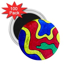 Abstract 2 25  Button Magnet (100 Pack) by Siebenhuehner