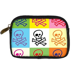 Skull Digital Camera Leather Case by Siebenhuehner