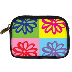 Flower Digital Camera Leather Case by Siebenhuehner