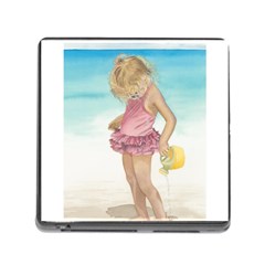 Beach Play Sm Memory Card Reader With Storage (square) by TonyaButcher