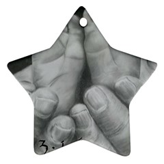 John 3:16 Star Ornament by TonyaButcher
