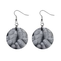 John 3:16 Mini Button Earrings by TonyaButcher