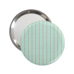 Hearts & Stripes Handbag Mirror (2 25 ) by StuffOrSomething