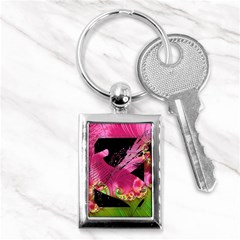 Elegant Writer Key Chain (rectangle) by StuffOrSomething