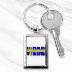 Flag Spells Sweden Key Chain (rectangle) by StuffOrSomething