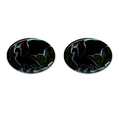 Dragon Aura Cufflinks (oval) by StuffOrSomething