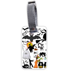 Halloween Mashup Luggage Tag (one Side) by StuffOrSomething