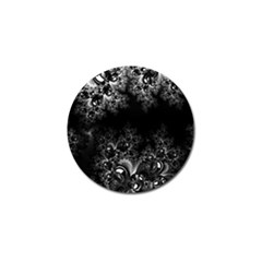 Midnight Frost Fractal Golf Ball Marker 4 Pack by Artist4God