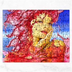 Tears Of Blood Jigsaw Puzzle (rectangle) by icarusismartdesigns