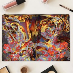 Abstract 4 Cosmetic Bag (xxl) by icarusismartdesigns