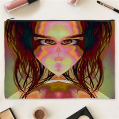 Cat Woman Cosmetic Bag (xxxl) by icarusismartdesigns
