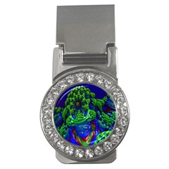 Abstract 1x Money Clip (cz) by icarusismartdesigns