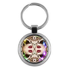 Magic Spell Key Chain (round) by icarusismartdesigns
