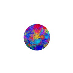 Colour Chaos  1  Mini Button Magnet by icarusismartdesigns