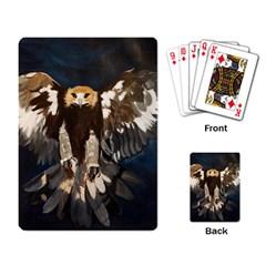 Golden Eagle Playing Cards Single Design by JUNEIPER07