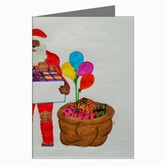 Sagittal Father Chrismas, Greeting Card by creationtruth
