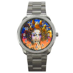 Organic Medusa Sport Metal Watch by icarusismartdesigns