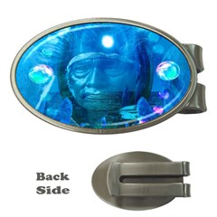 Magician  Money Clip (oval) by icarusismartdesigns