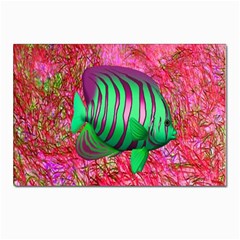 Fish Postcard 4 x 6  (10 Pack) by icarusismartdesigns