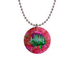 Fish Button Necklace by icarusismartdesigns